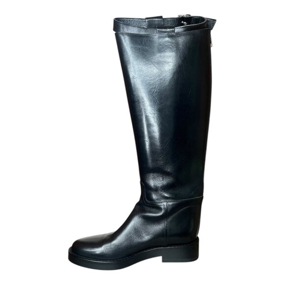Ann Demeulemeester Women's Stan Riding Boots Made in Italy Cow Leather EU 38 - Picture 9 of 14